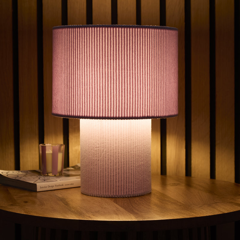 Table Lamp, Purple, Purple