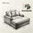55" Oversized Chaise Lounger Modern Style Sofa Couch