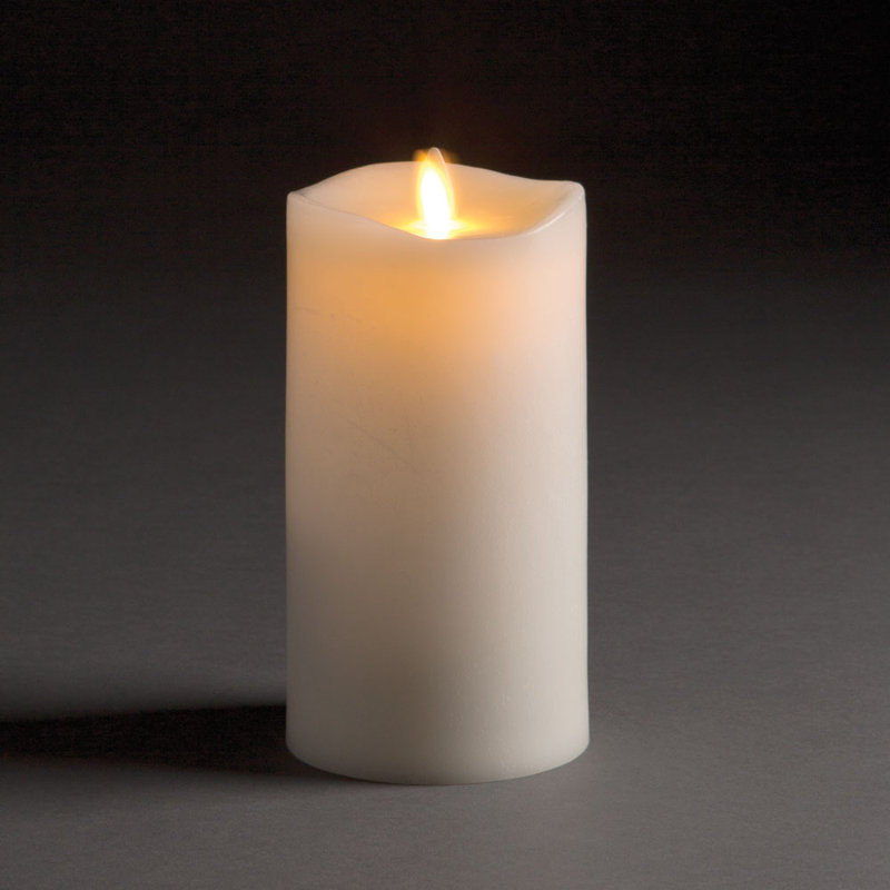 Bougie solaire sans flamme Solaris, H 7 po x l 5 po