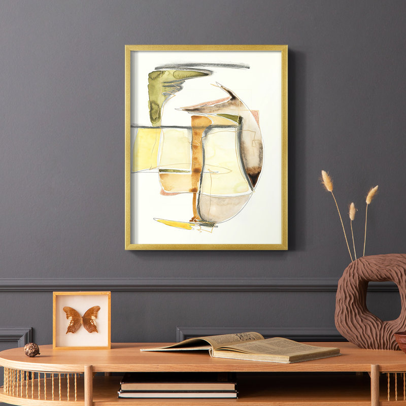 «Brown Sugar I», reproduction encadrée - bois massif, H 20 po x l 16 po