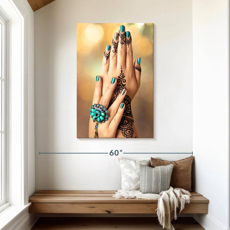 Shuttleworth Tribal Style Nails, 45" H x 30" W