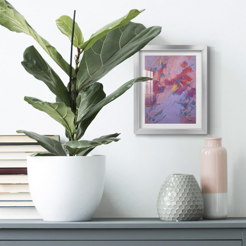 Wish You Well -Framed Print, 28.5" H x 20.5" W, Silver