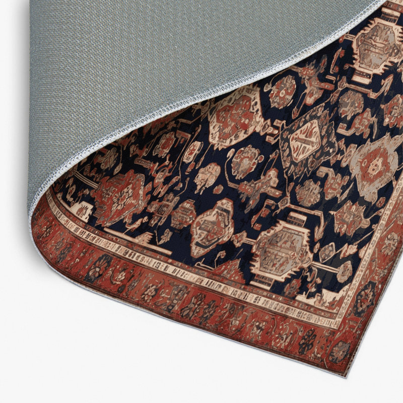 Tapis turc intérieur et extérieur brun, Rectangle 4pi x 6 pi