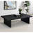 Caroline Black Rectangular Engineered Laminate Coffee Table