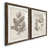 Papier, cadre noyer