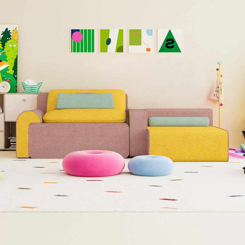 47in Modular Floor Sofa Blocks