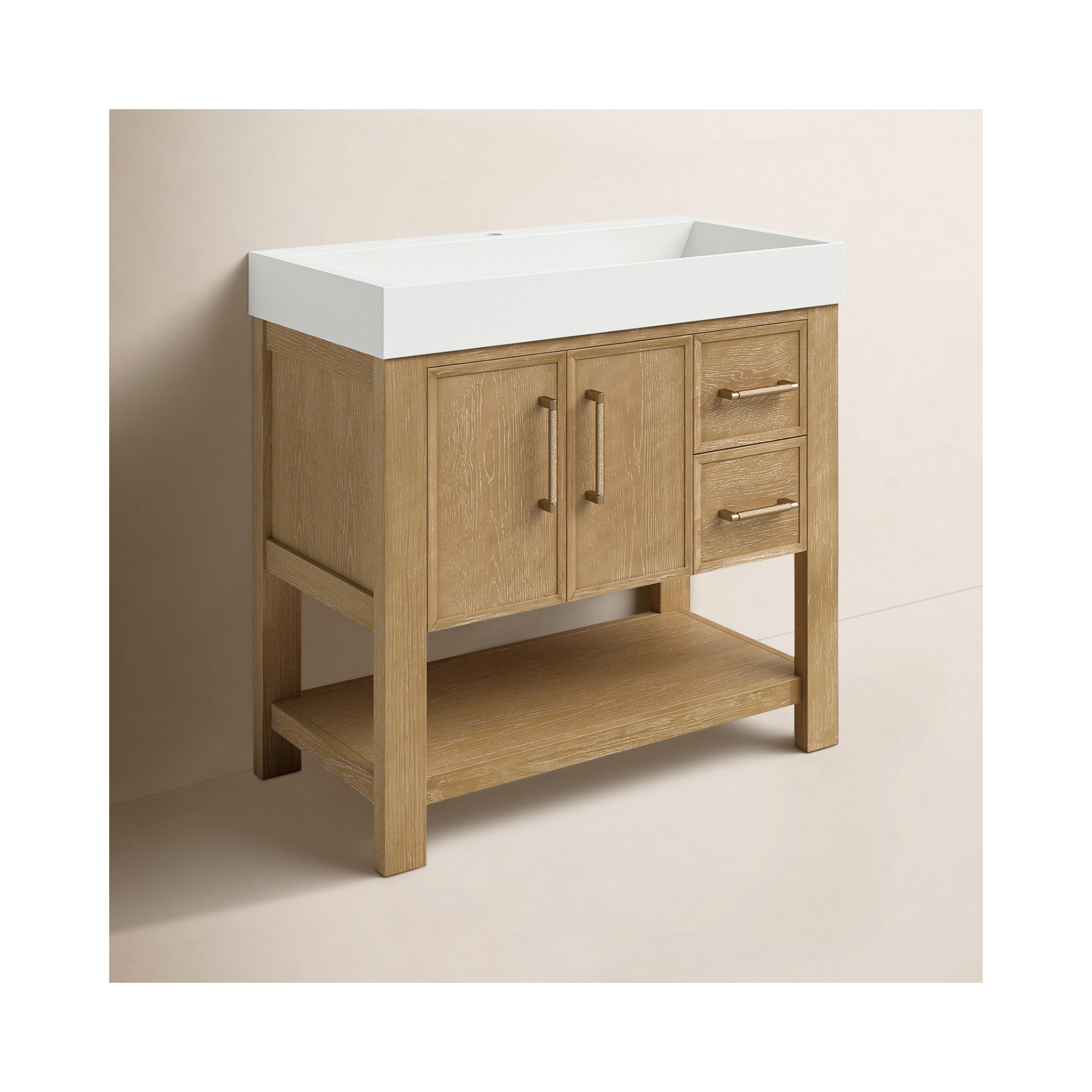 Maho 35.4'' Single Bathroom Vanity