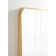 Anacleta Radius Rectangle Framed Wall Mirror