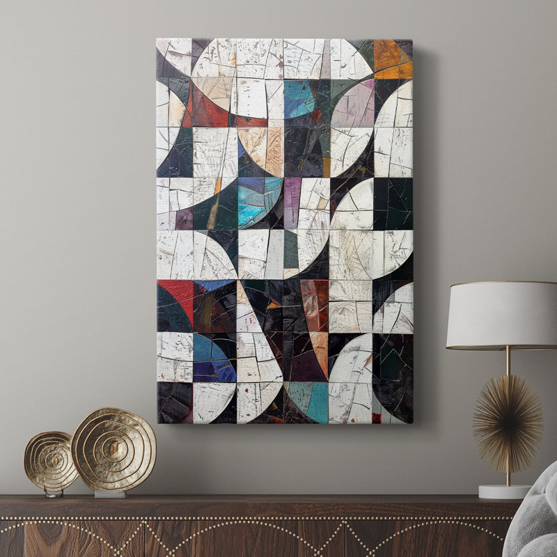 ABSTRACT Series L III - Gallery Cavas sur mesure, H 12 po x l 8 po