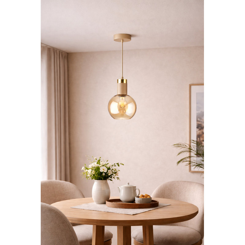 - Light Pendant, 120cm H  x 20cm W  x 20cm D