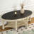 Round Coffee Table with Storage-1874384703
