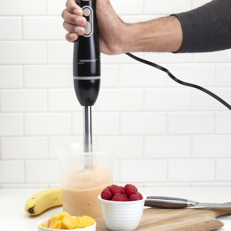 Hand Blender Immersion Mixer – 2 Speeds, Stainless Steel, BPA-Free, Compact 3 thumbnail image