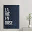 La Vie En Rose II 1 Piece Wrapped Canvas Wall Art-191208583