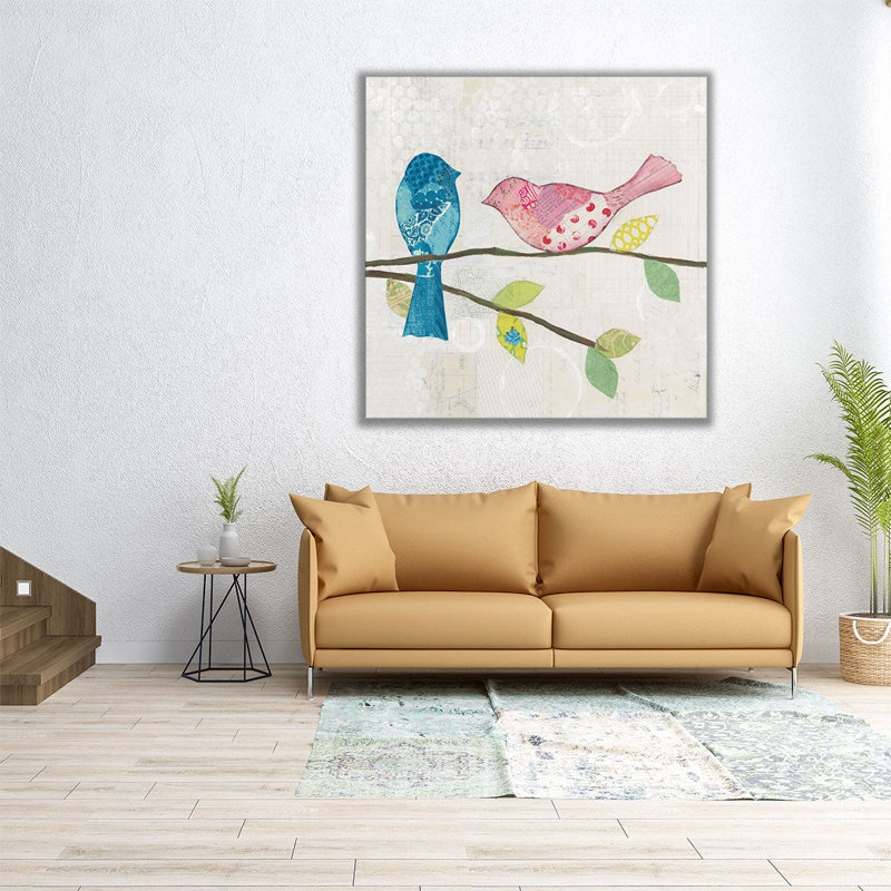 «Catching Up V», reproduction d'art sur toile, H 24 po x l 24 po