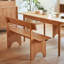 Banc simple en bois massif
