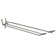 12" Metal Wire Flip Scan Loop Hook .148 Diameter, 50-Pack