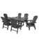 Aleera 6 - Person Patio Dining Set with Rectangular Table