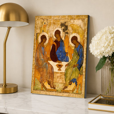 The Holy Trinity By Andrei Rublev Poster