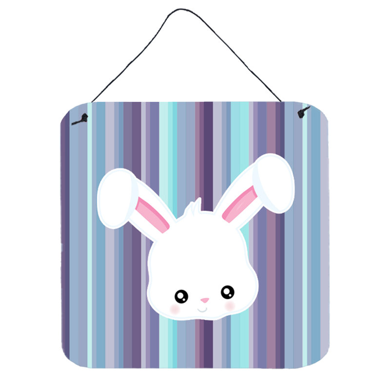 Décoration murale "lapin face"