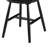 Walnut And Black 5-Piece Rectangular Dining Set