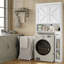 Armoire de rangement autoportante au-dessus de la toilette, étagère de salle de bain Laxmy-1640094889