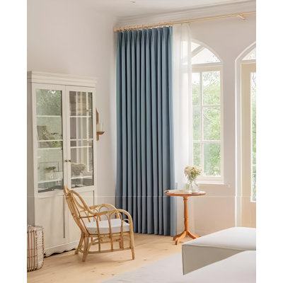 Robbi Room Darkening Curtain Single Panel