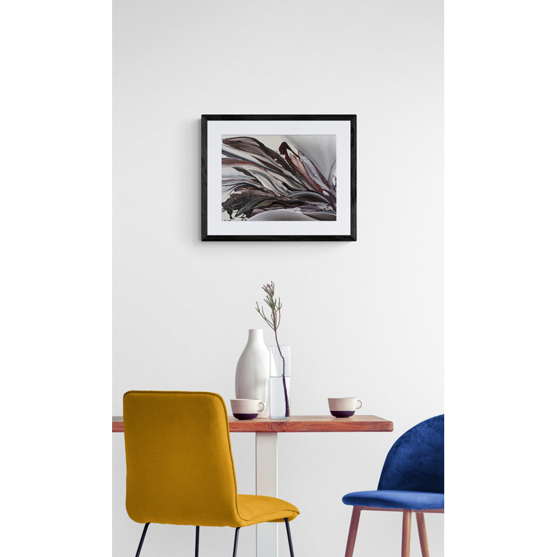 Cendrawasih Print by Novi Lim, Black Framed Paper, 16" H x 20" W