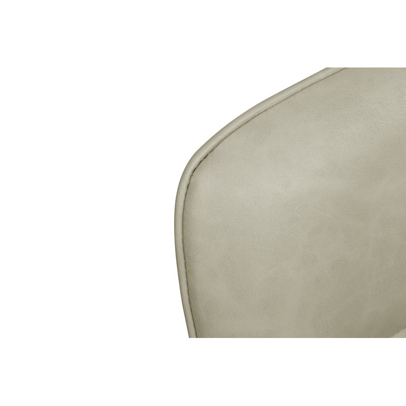 Quinnesec 50cm H Upholstered Side Chair, Cream