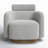 Becerril Upholstered Swivel Barrel Chair-2075868072-2075868071