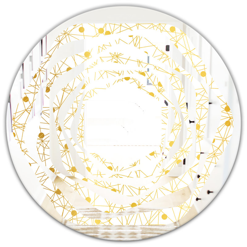 Miroir mural Whirl Maze II, H 31,5 po x l po