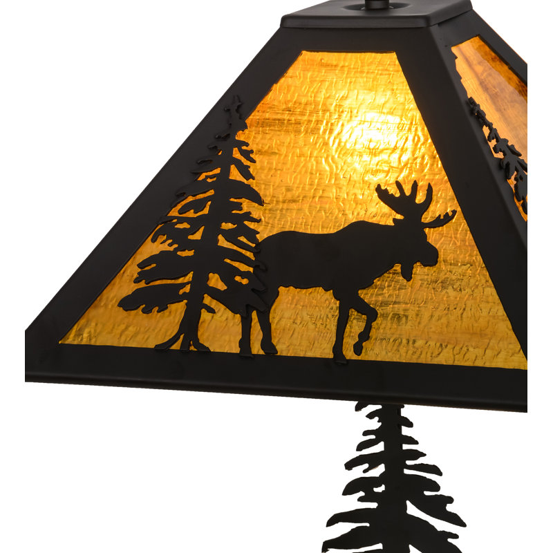 Rustic Lodge Table Lamp