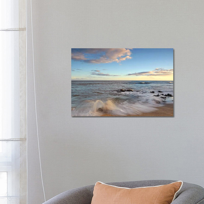 Salt Pond Beach 1 Piece Wrapped Canvas Wall Art