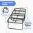 Jacey 31"W,75''L  Folding Bed with Mattress 