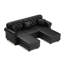 Canapé Chesterfield 82,6 po Mid-Century-707447934