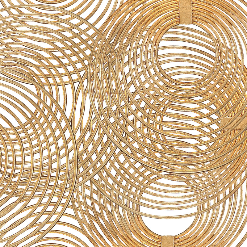 Gagarin 1 - Light Pendant, Renaissance Gold, 15" H x 14" W x 2.3" D