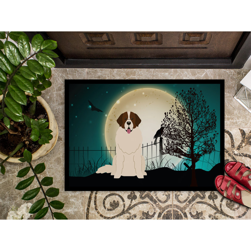 Paillasson d'extérieur Caillo Halloween, Rectangle 1 pi 6 po x 2 pi 3 po