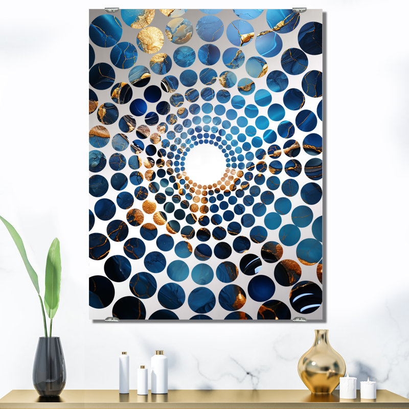 Hillen - Miroir mural en marbre grand MIR137638, 40 po x 30 po