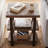 Pomona Rundell 20" W Solid Pine Wood End Table with 2 Shelves-1531679359