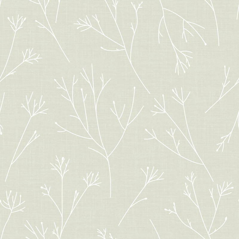 Rouleau de papier peint adhésif Alaze, Taupe, L 16,5 po x l 20,5 po