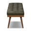 Banc en cuir véritable italien Luca-264243372