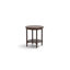 Table de bout ronde Lily Pond Philippe avec tablette