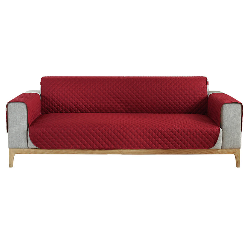 Housse pour canapé 4 places, Rouge, H 76 po x l 54 po x P 1 po