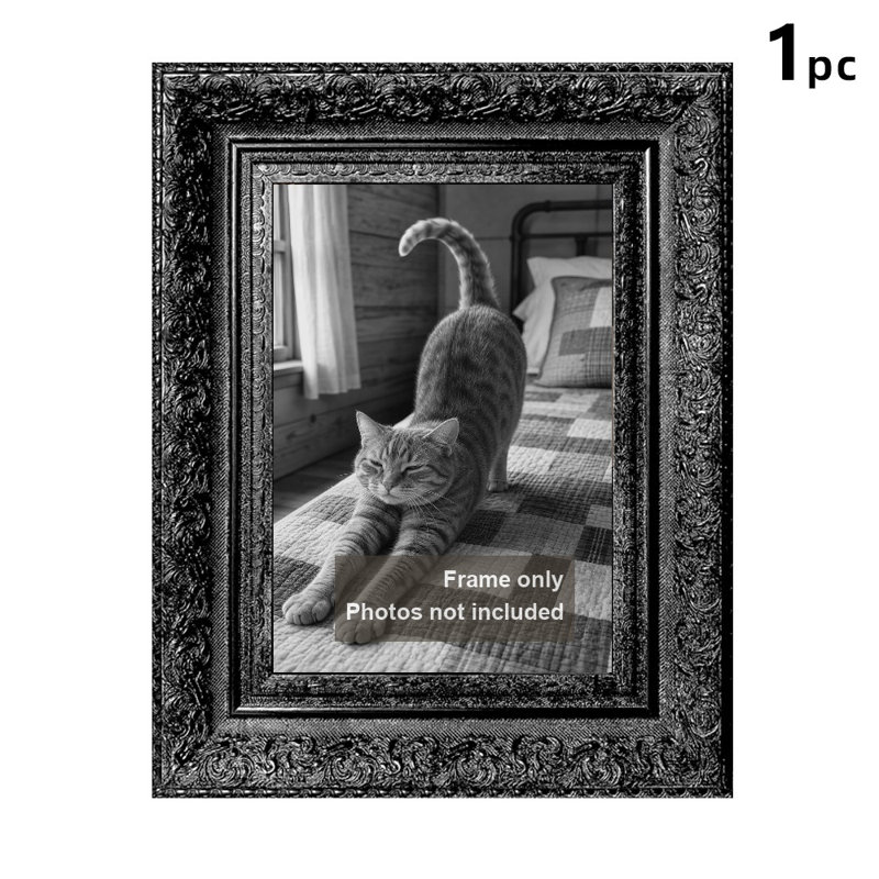 Cadre photo simple noir 1PC pour photos de 11 po x 14 po et affichage de la mémoire de voyage, Black, 1, L 11 po x H 14 po