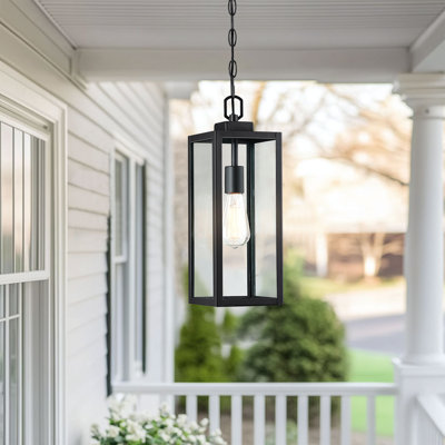 Lanterne suspendue d'extérieur à 1 lumière Rollingbrook