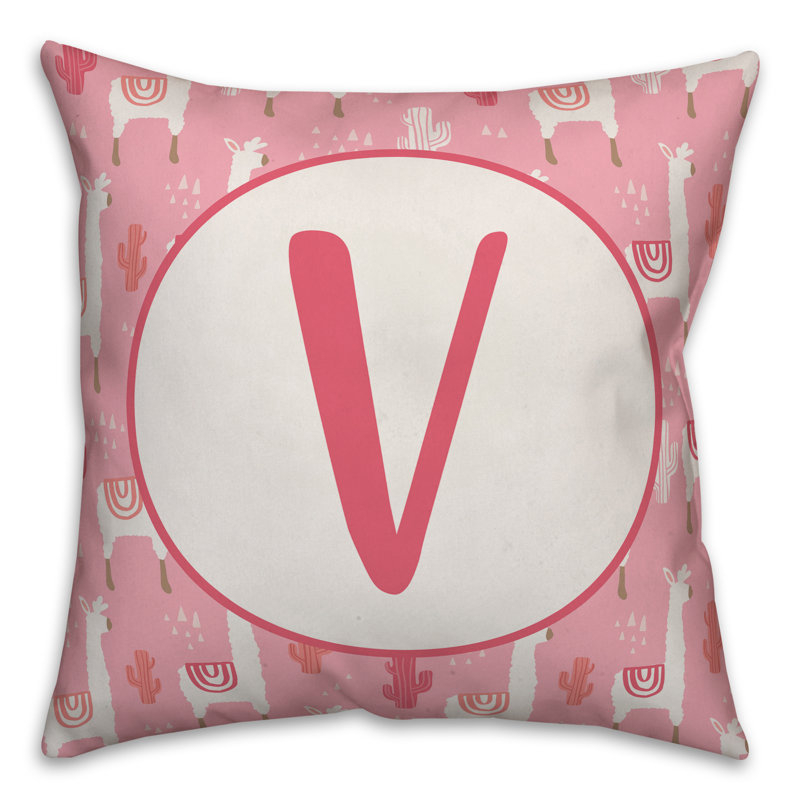 Housse de coussin carré et insert, V