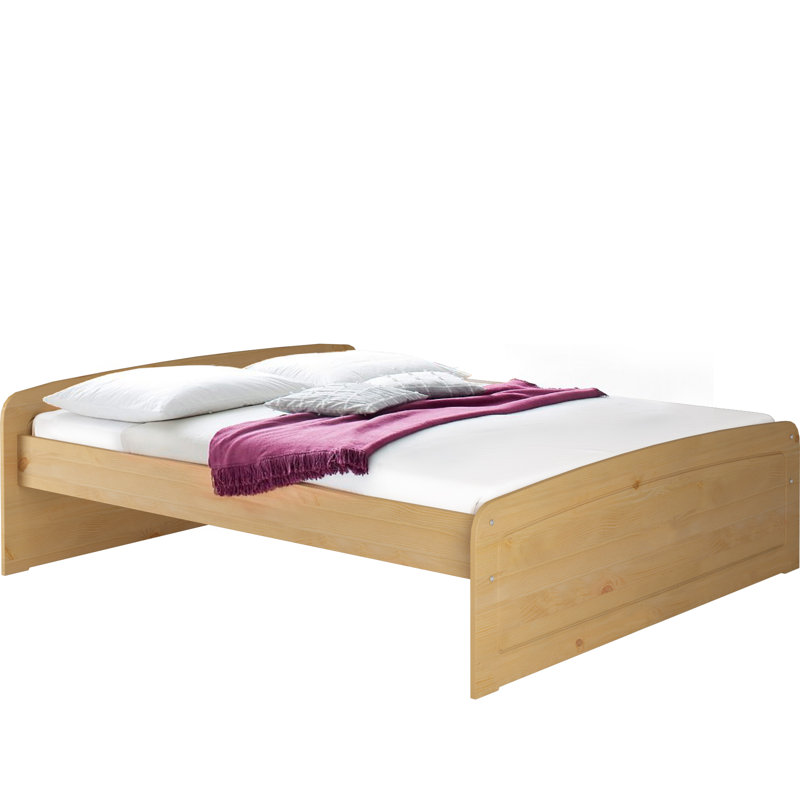 Adamo UK Small Double - DE 120 X 190 Cm Solid Wood Bed