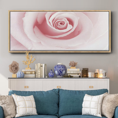 Rose Embrace- Framed Canvas