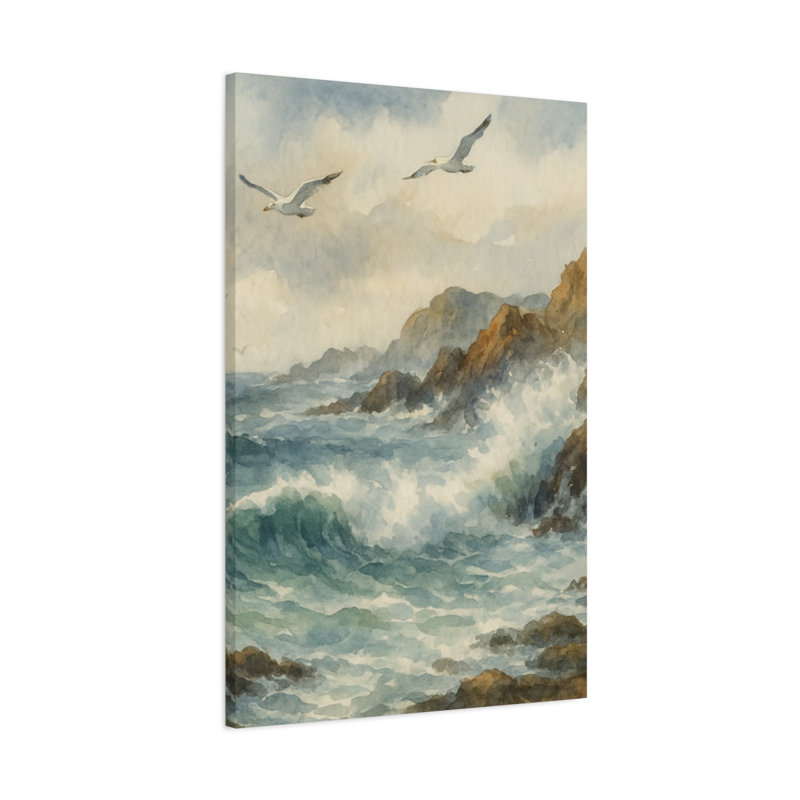 Aaroon Single Picture Frame Print on Canvas, 91.44 cm H x 60.96 cm W