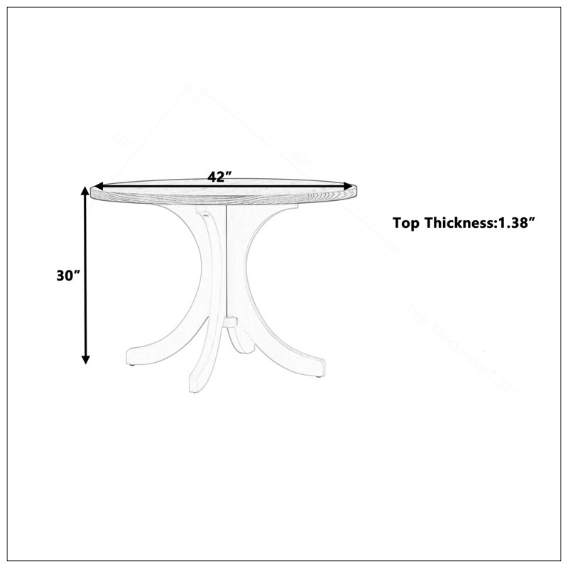 Table de salle à manger Mid-Century