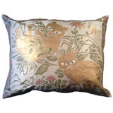 Kittens I Linen Rectangular Pillow Cover